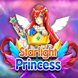 Starlight Princess online game logo by Pragmatic Play on paf-casinos.fi